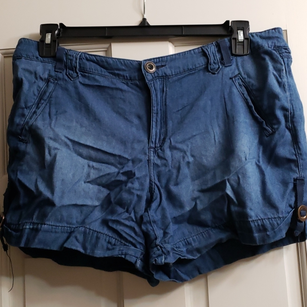 Shorts - denim color